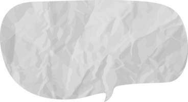 speech bubble wrinkled png