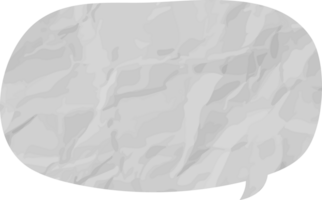 speech bubble wrinkled png