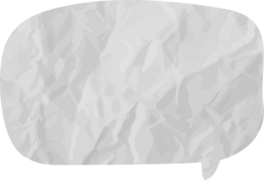 speech bubble wrinkled png