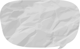 speech bubble wrinkled png