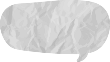 speech bubble wrinkled png