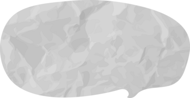 speech bubble wrinkled png