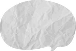 speech bubble wrinkled png