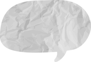 speech bubble wrinkled png