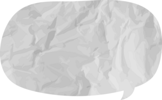 speech bubble wrinkled png