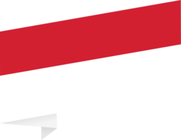 Monaco drapeau vague png