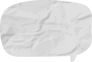 speech bubble wrinkled png