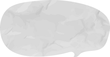 speech bubble wrinkled png