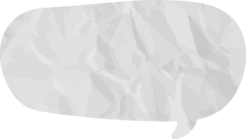 speech bubble wrinkled png