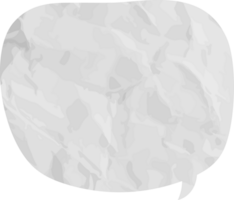 speech bubble wrinkled png