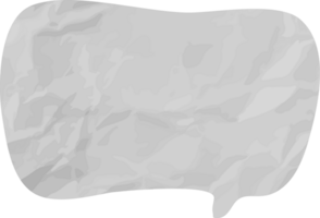 speech bubble wrinkled png