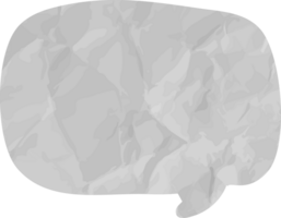 speech bubble wrinkled png