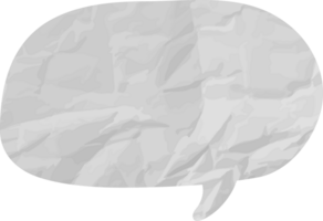 speech bubble wrinkled png