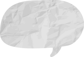 speech bubble wrinkled png