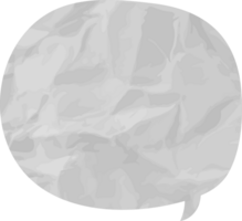 speech bubble wrinkled png