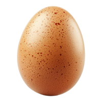 AI generated Chicken egg isolated on transparent background png