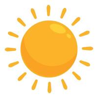 Creative sun drawing icon cartoon vector. Professional strategy vector