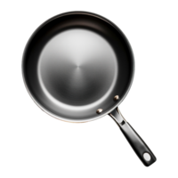 AI generated Realistic frying pan isolated on transparent background png