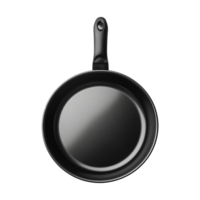 AI generated Realistic frying pan isolated on transparent background png