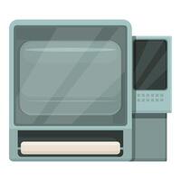 Soap production device icon cartoon vector. Modern technology vector