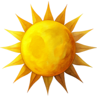 AI generated sun art,  sunlight png