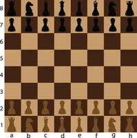 Brown Chess Vector