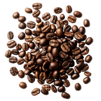 AI generated Robust Coffee Bean Clip Collection png