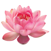 ai gegenereerd sereen lotus bloem clip art png