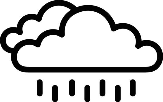 Cloud icon symbol vector image. Illustration of the hosting storage design image