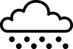 Cloud icon symbol vector image. Illustration of the hosting storage design image