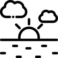 Cloud icon symbol vector image. Illustration of the hosting storage design image