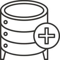 Cloud icon symbol vector image. Illustration of the hosting storage design image