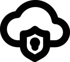 Cloud icon symbol vector image. Illustration of the hosting storage design image