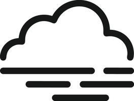 Cloud icon symbol vector image. Illustration of the hosting storage design image