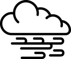 Cloud icon symbol vector image. Illustration of the hosting storage design image