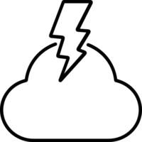 Cloud icon symbol vector image. Illustration of the hosting storage design image