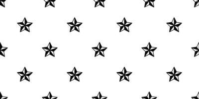 star seamless pattern vector icon christmas scarf isolated gift wrap paper cartoon tile wallpaper repeat background illustration design