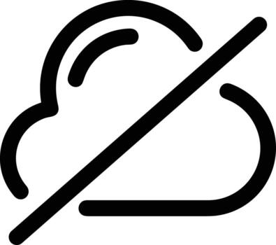 Cloud icon symbol vector image. Illustration of the hosting storage design image