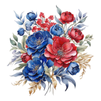 ai gegenereerd digitaal olieverf bloemen patroon ontwerp, schitteren bloem boeket ontwerp, reliëf bloem patroon, glanzend bloem schilderij ontwerp, textiel bloem materiaal ontwerp png