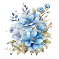 ai gegenereerd digitaal olieverf bloemen patroon ontwerp, schitteren bloem boeket ontwerp, reliëf bloem patroon, glanzend bloem schilderij ontwerp, textiel bloem materiaal ontwerp png