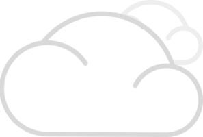 Cloud icon symbol vector image. Illustration of the hosting storage design image