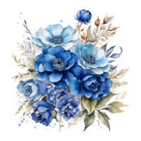 ai gegenereerd digitaal olieverf bloemen patroon ontwerp, schitteren bloem boeket ontwerp, reliëf bloem patroon, glanzend bloem schilderij ontwerp, textiel bloem materiaal ontwerp png