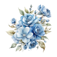 ai gegenereerd digitaal olieverf bloemen patroon ontwerp, schitteren bloem boeket ontwerp, reliëf bloem patroon, glanzend bloem schilderij ontwerp, textiel bloem materiaal ontwerp png