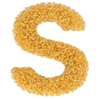 Ball Font S Gold 3D png