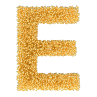 Ball Font E Gold 3D png