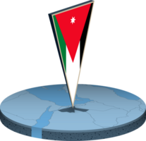 Jordan flag and map in isometry png