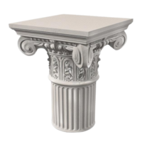 3d colonne png transparent