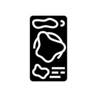 heatmap ux ui design glyph icon vector illustration