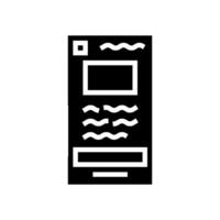 wireframe ux ui design glyph icon vector illustration