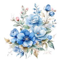 ai gegenereerd digitaal olieverf bloemen patroon ontwerp, schitteren bloem boeket ontwerp, reliëf bloem patroon, glanzend bloem schilderij ontwerp, textiel bloem materiaal ontwerp png